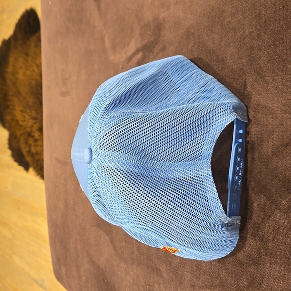 NWT Light blue Baseball Cap with embroidered🌹n gold # 42 on the front. - Picture 4 of 5